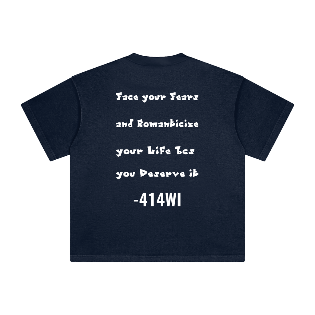 Face your Fears Tee (Black and White)