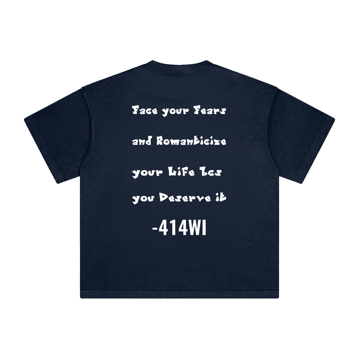 Face your Fears Tee (Black and White)