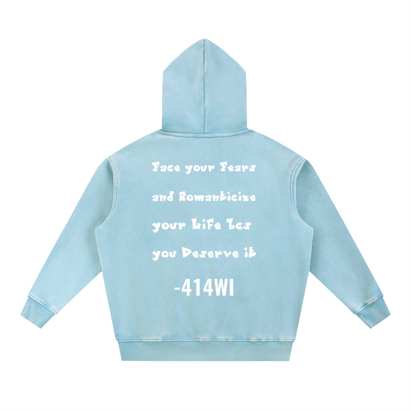 Face your Fears Oversized Hoodie