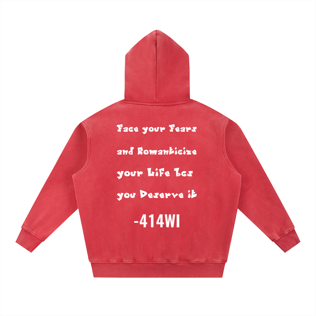 Face your Fears Oversized Hoodie