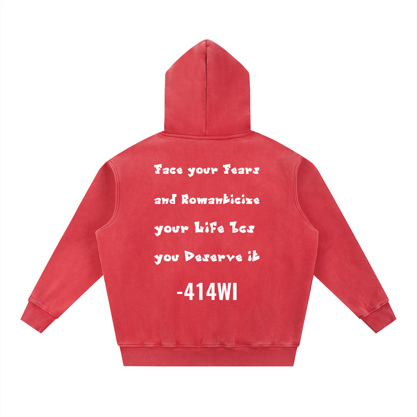 Face your Fears Oversized Hoodie