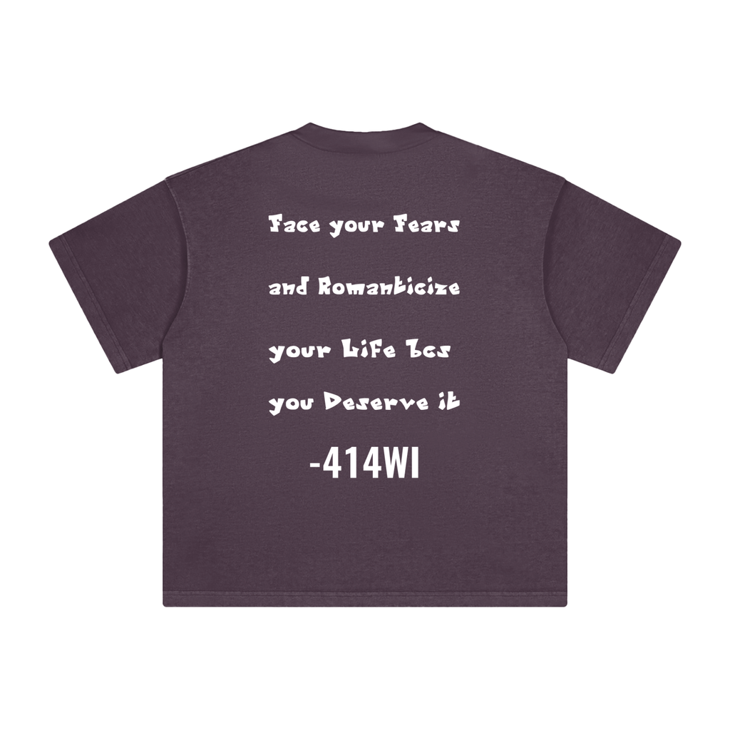 Face your Fears Tee (Black and White)