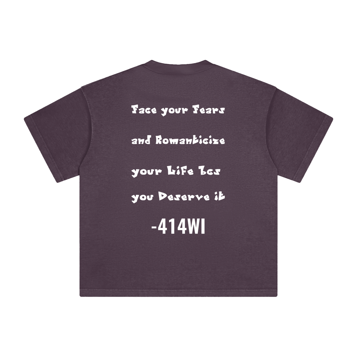 Face your Fears Tee (Black and White)