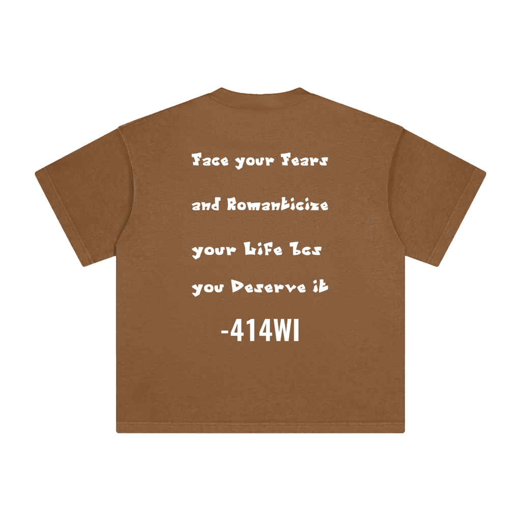 Face your Fears Tee (Black and White)