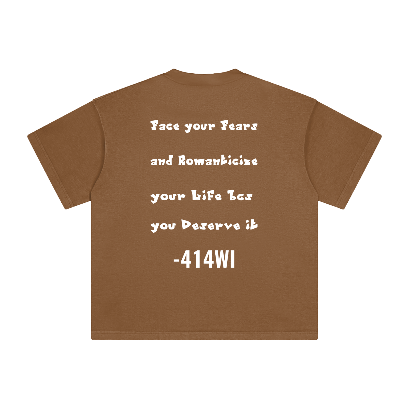 Face your Fears Tee (Black and White)