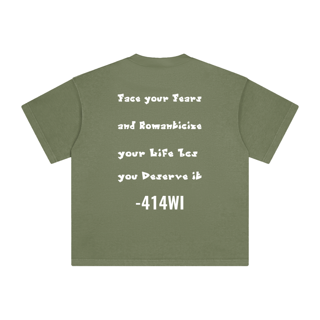 Face your Fears Tee (Black and White)