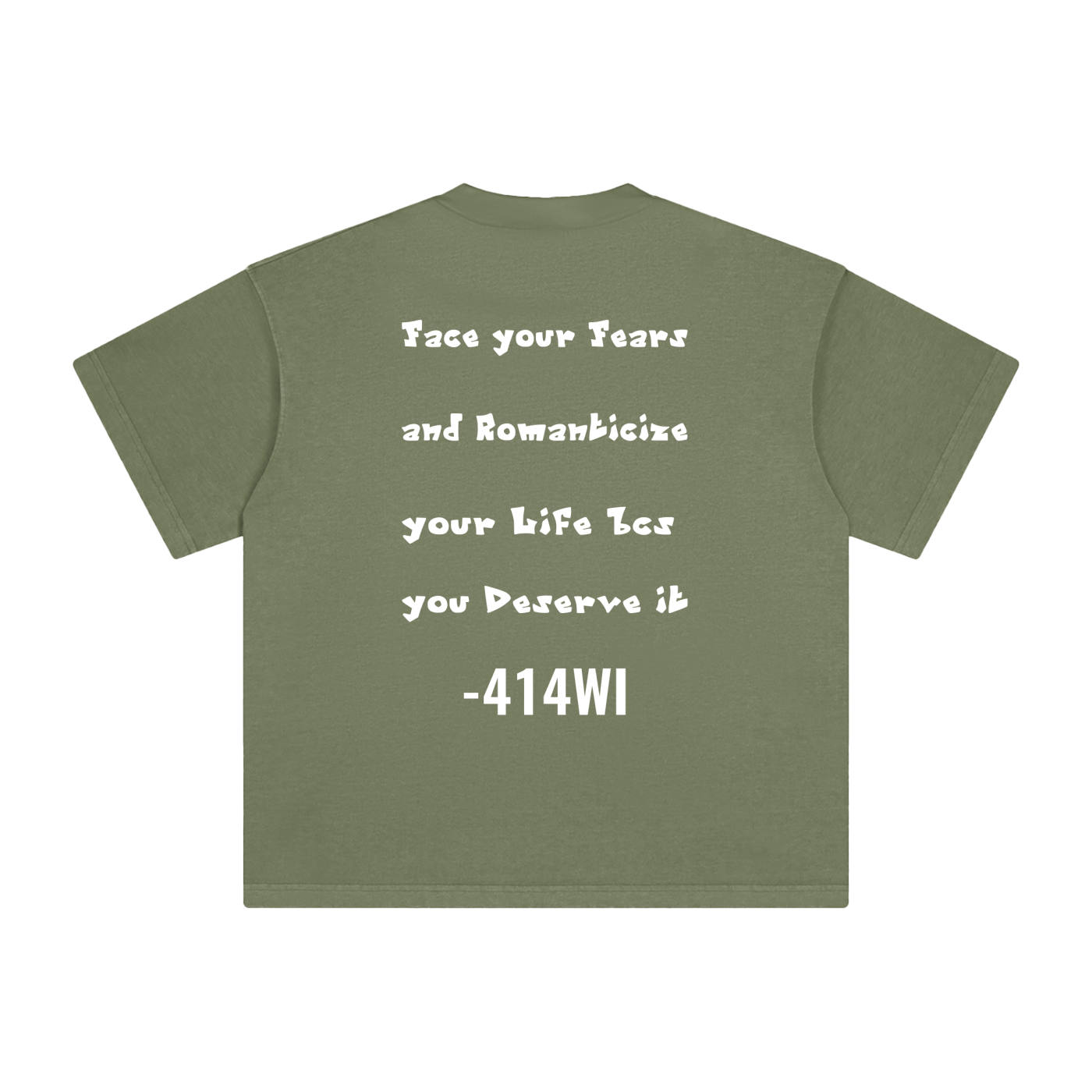 Face your Fears Tee (Black and White)
