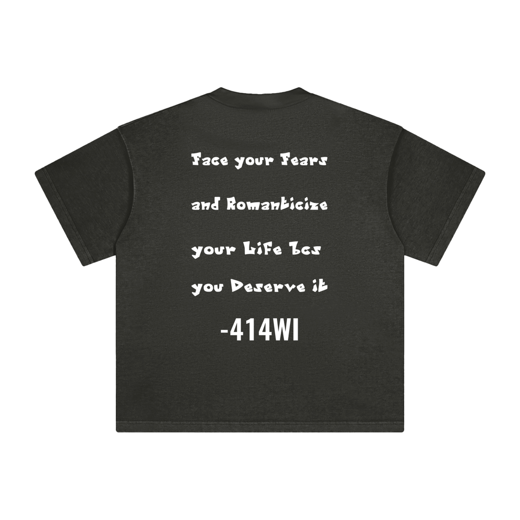 Face your Fears Tee (Black and White)