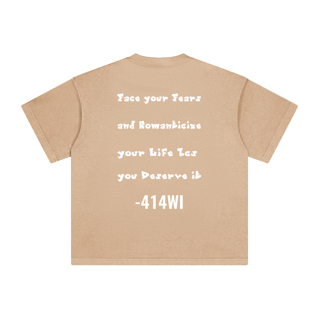 Face your Fears Tee (Black and White)