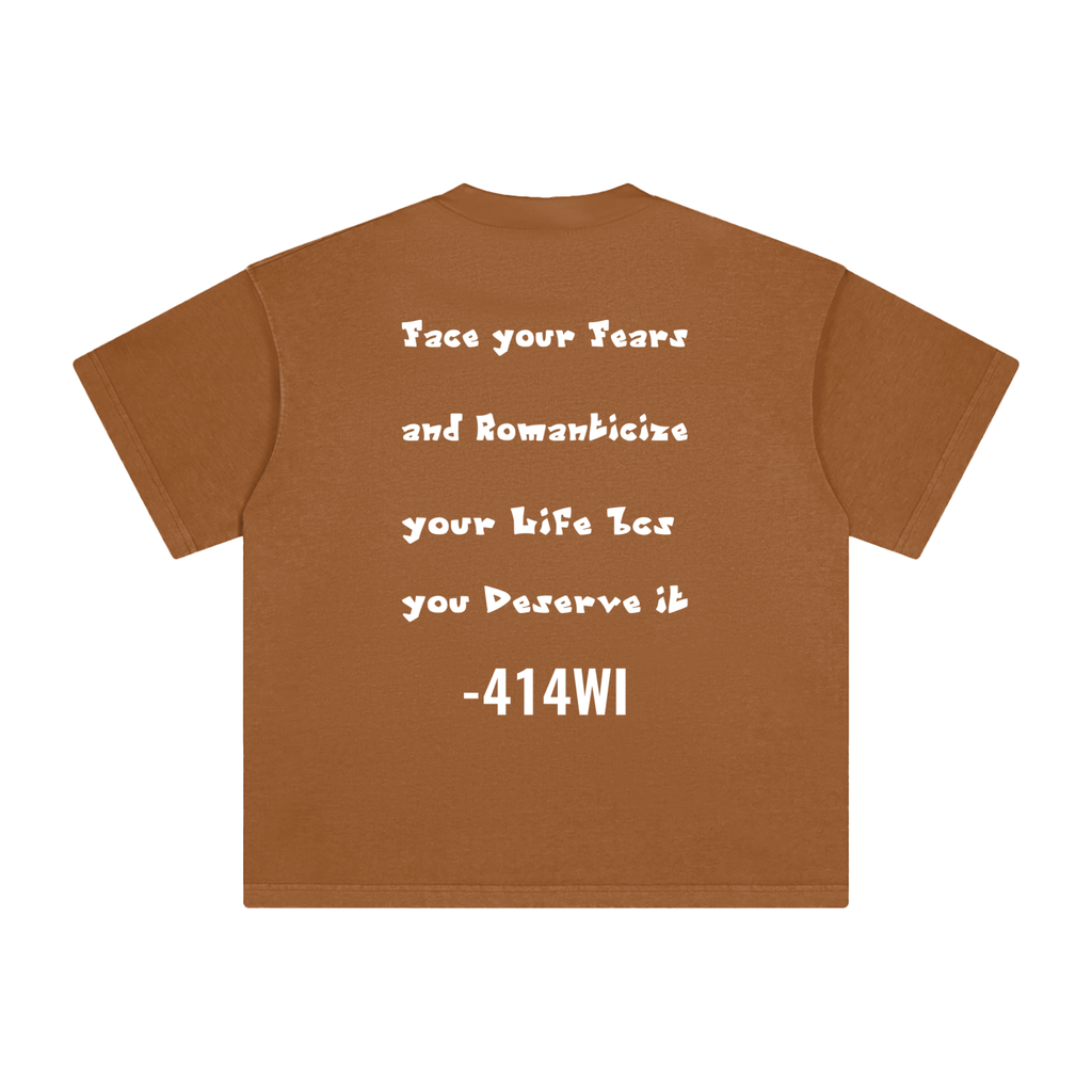 Face your Fears Tee (Black and White)