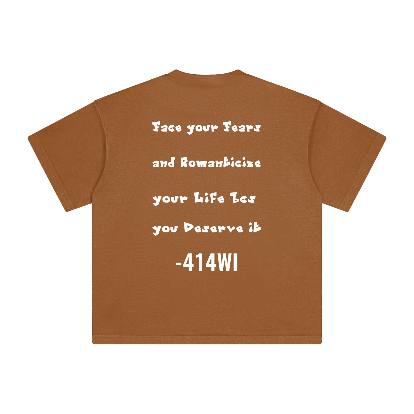 Face your Fears Tee (Black and White)