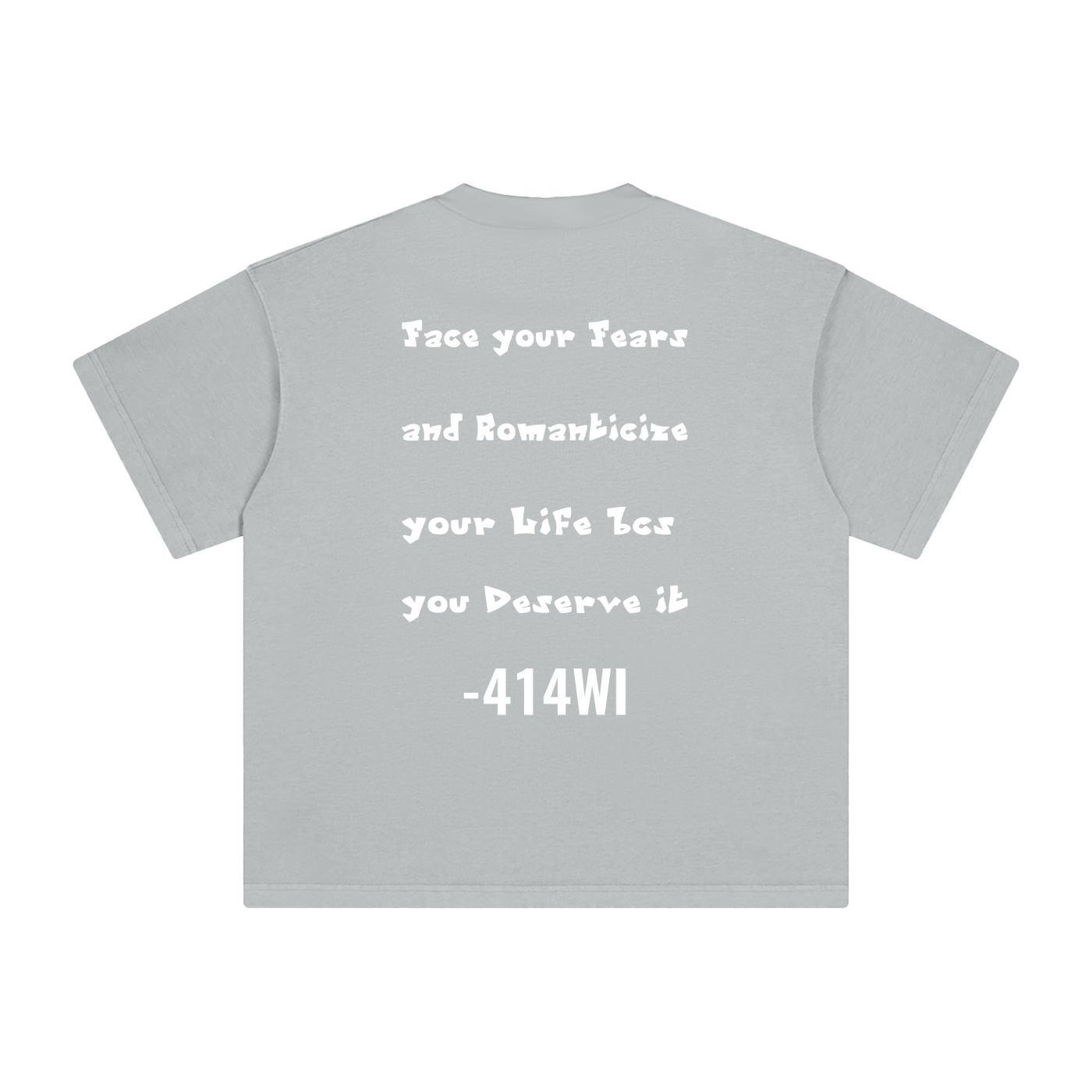 Face your Fears Tee (Black and White)