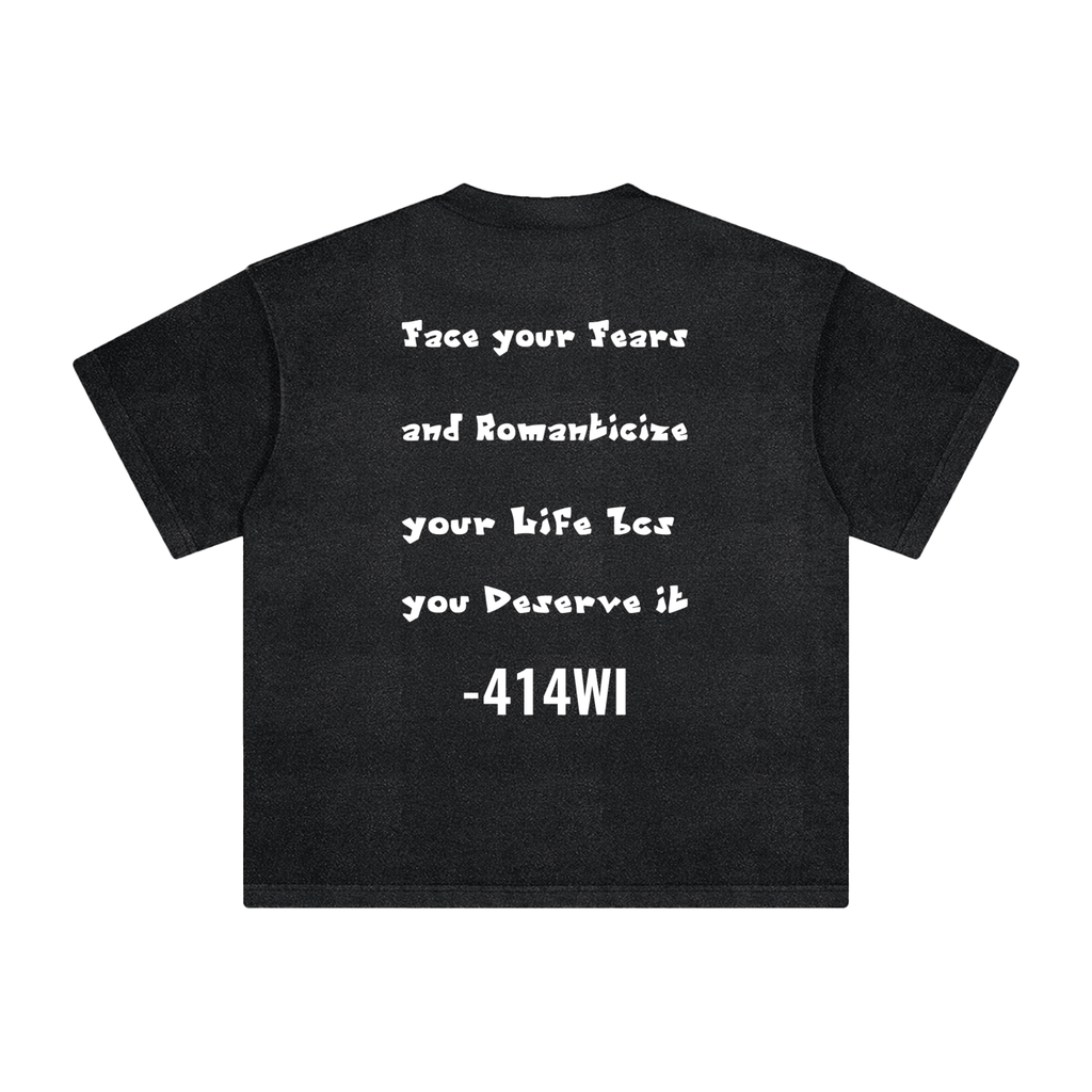 Face your Fears Tee (Black and White)