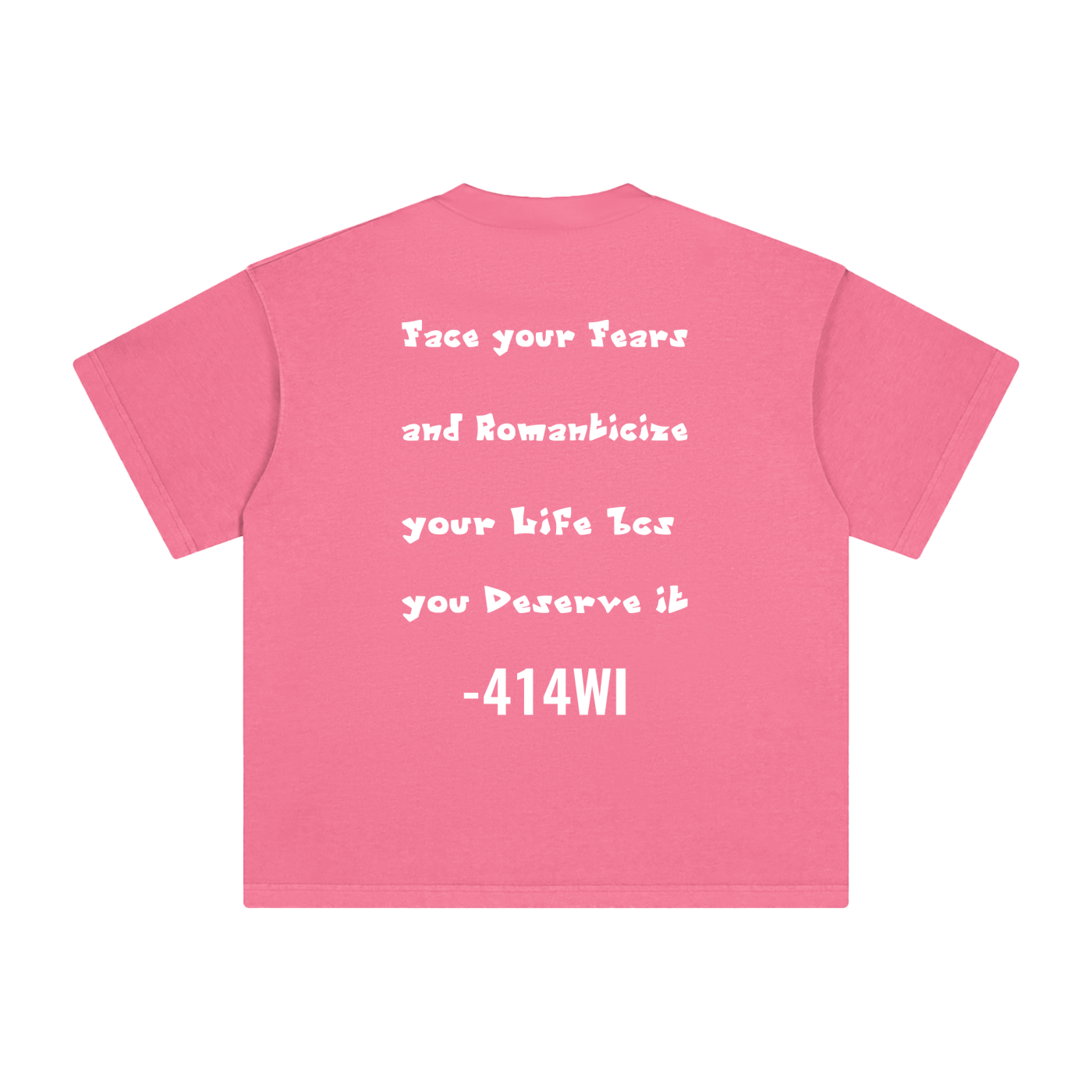 Face your Fears Tee (Black and White)